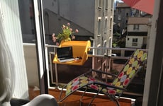 Hook-On Balcony Tables