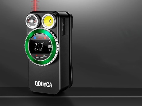 Distance-Measuring Flashlights