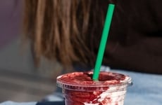 Floral Springtime Smoothie Drinks