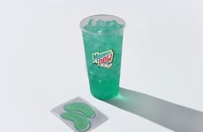 Soda-Themed Eye Patches