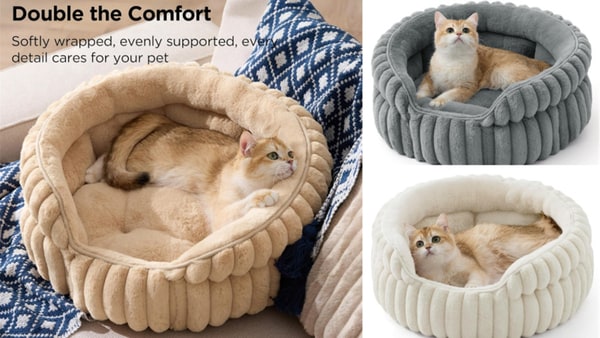 Ultra-Comfy Fleecy Cat Beds