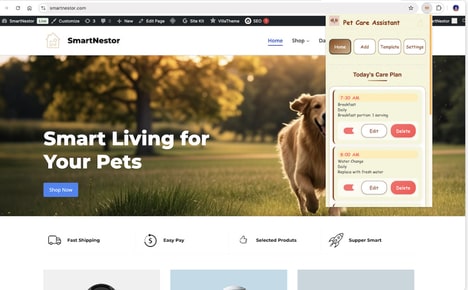 Pet Care Organizers