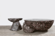 Neo-Scagliola Tables