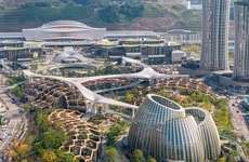 Bamboo-Inspired Railway Districts