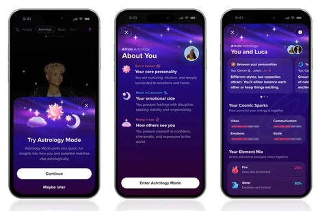 Astrological Dating App Experiences