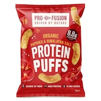 Fiber-Rich Puffed Protein Snacks Image 1