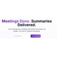 Automated Meeting Summaries Image 1