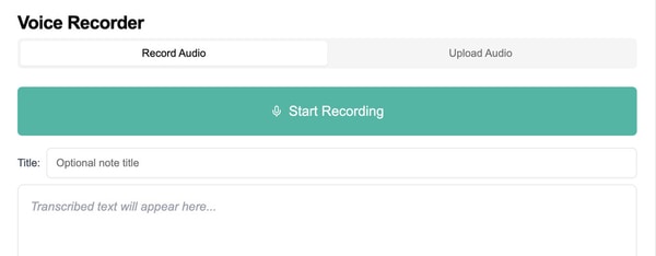 Instant Voice Notes
