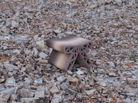 3d-Printed Rubble Furniture Image 1