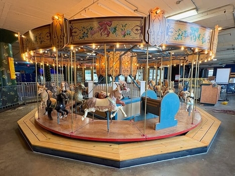 Antique Children's Carousel Attractions