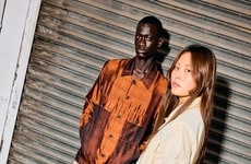 Seasonal Woven Leather Slides