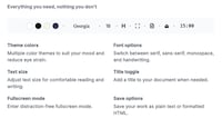 Focused Writing Tools