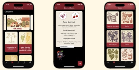 Wine Learning Apps
