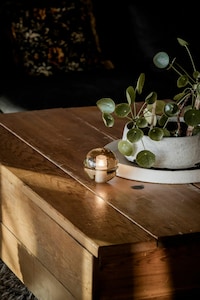 Portable Glass Table Lamps Image 1