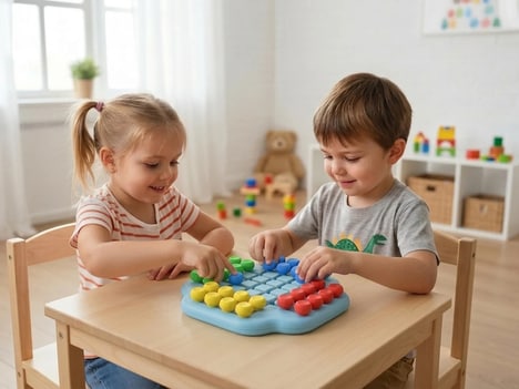 Tactile Learning Board Games