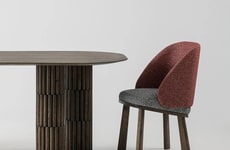 Curved Back Wooden Chairs