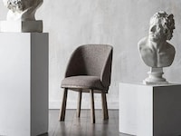 Curved Back Wooden Chairs Image 2