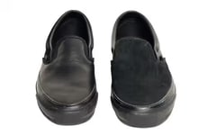 Mixed Material Slip-Ons