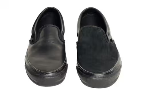 Mixed Material Slip-Ons
