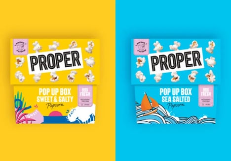 Pop-Up Microwave Popcorn Boxes
