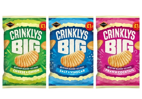 Supersized Textured Snacks