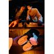 Embossed Leather Clogs Image 3