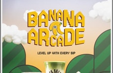 Banana-Themed Cafe Arcade Menus