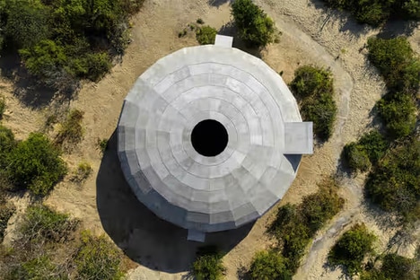 Elliptical Mushroom Pavilions