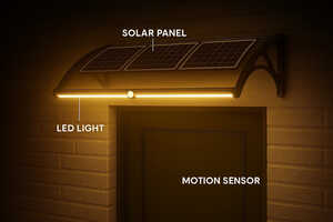Solar-Powered Door Canopies Article Thubnail