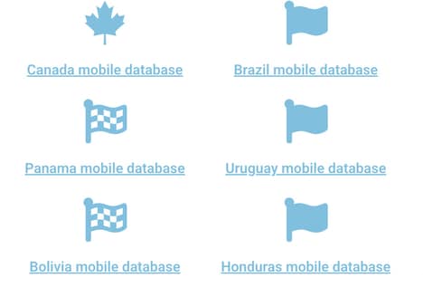 Contact Database Services