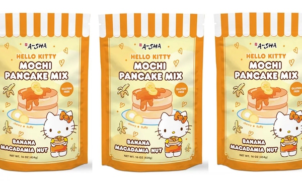 Mochi-Inspired Cartoon Pancake Mixes