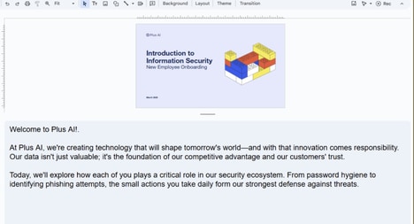 Presentation Narrator Tools