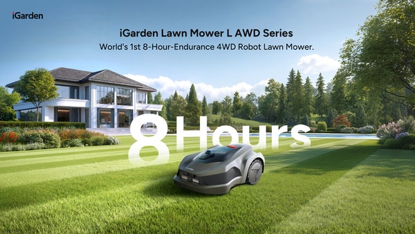 Four-Wheel Robotic Lawn Mowers