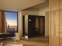 Compact Retractable Sauna Units