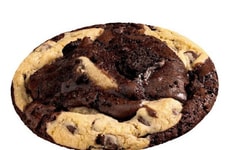 Warm Cookie-Stuffed Brownies