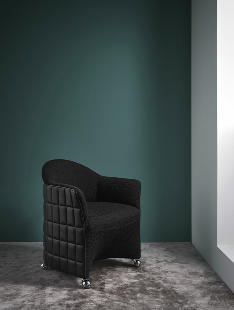Quilted Shell Armchairs