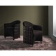 Quilted Shell Armchairs Image 2