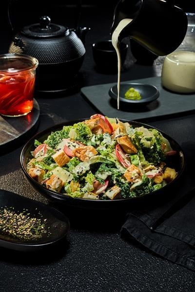 Japanese-Inspired Caesar Salad