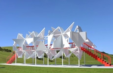 Walkable Steel Sculptures