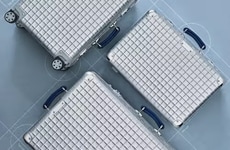 Embossed Aluminum Luggage