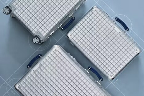 Embossed Aluminum Luggage