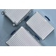 Embossed Aluminum Luggage Image 1