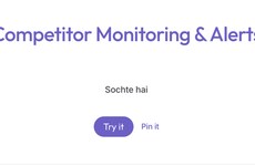 Competitor Monitoring Tools