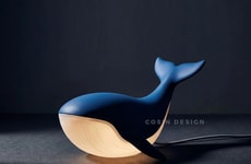 Whale-Shaped Table Lamps