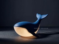 Whale-Shaped Table Lamps Image 1