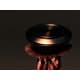 Palm Bark Table Lamps Image 3