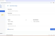 Product Listing Tools