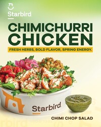 Chimichurri-Seasoned Chicken Salads