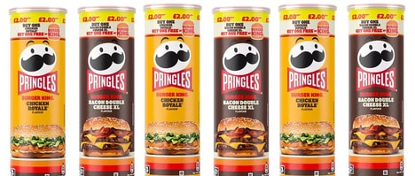 Stackable Burger-Flavored Chips