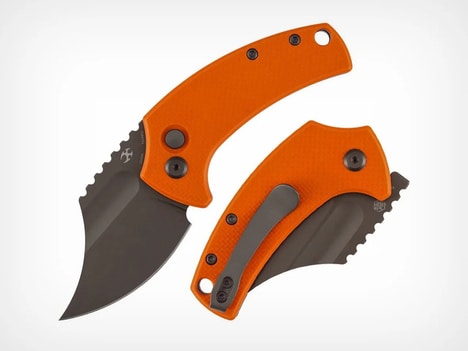 Button-Lock Pocket Knives